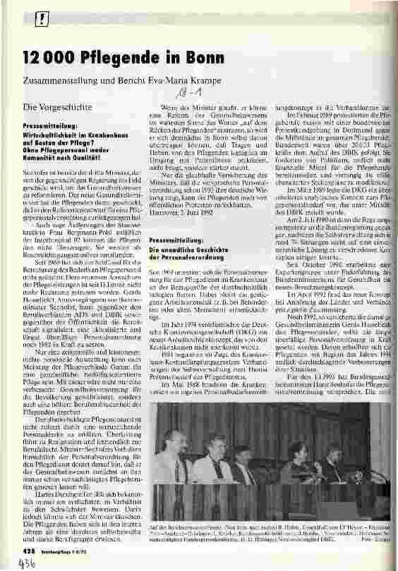 Vorschauseite 1: 12000 Pflegende in Bonn