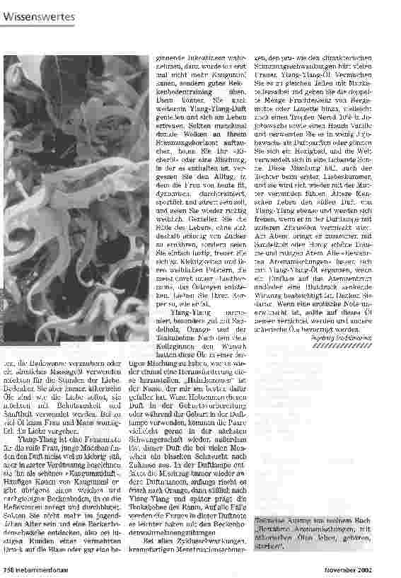 Vorschauseite 2: Sinnlich und betörend weiblich. Kolumne