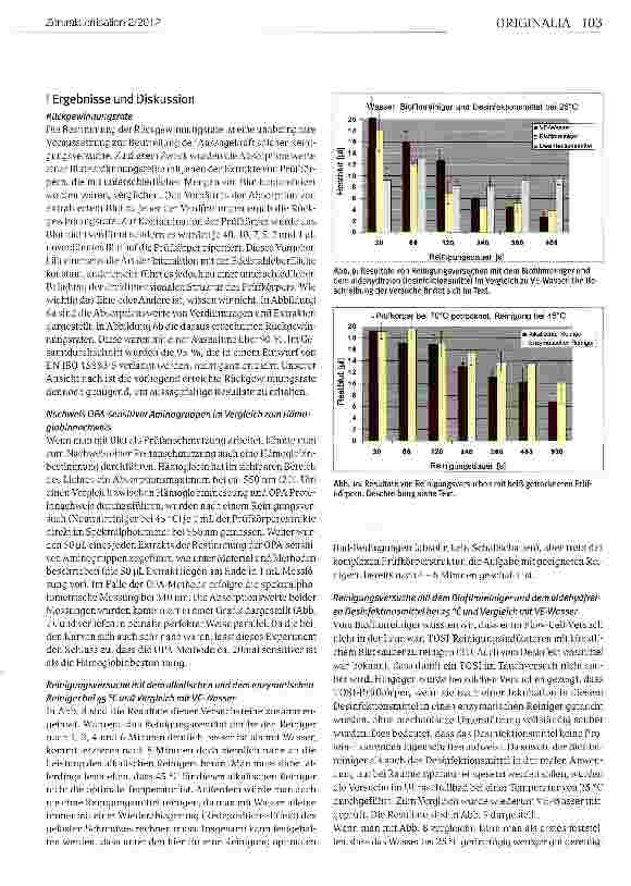 Vorschauseite 5: Eine Methode zur Quantifizierung der Reinigungsleistung im UltraschalIbad