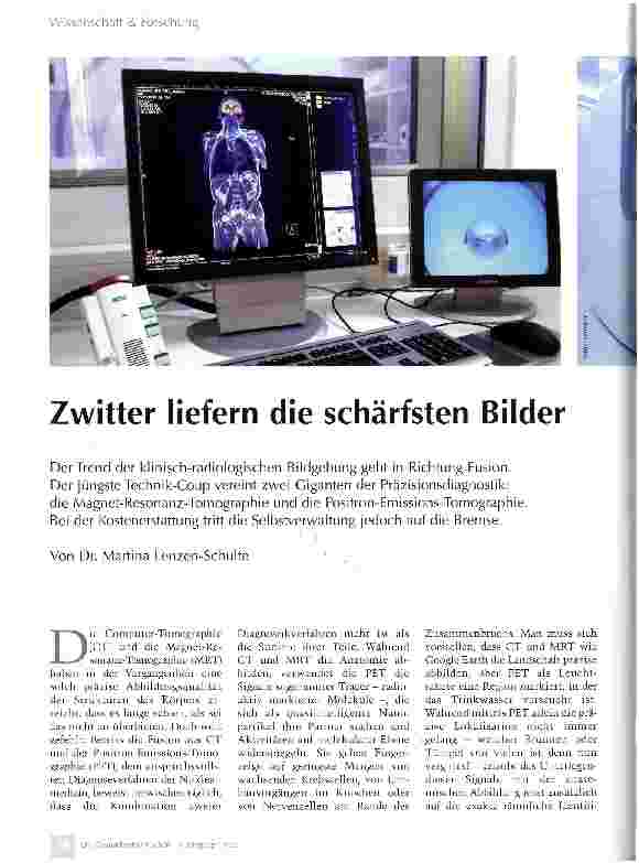 Vorschauseite 1: Zwitter liefern die schärfsten Bilder