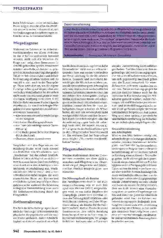 Vorschauseite 3: An die eigenen Bedürfnisse denken
