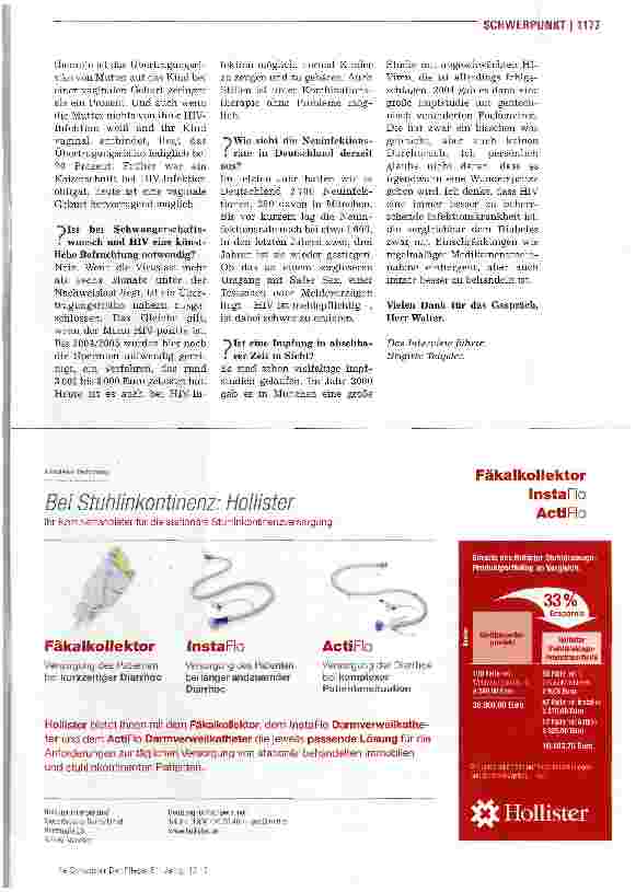 Vorschauseite 4: Das Schlimmste ist, nichts von seiner Infektion zu wissen
