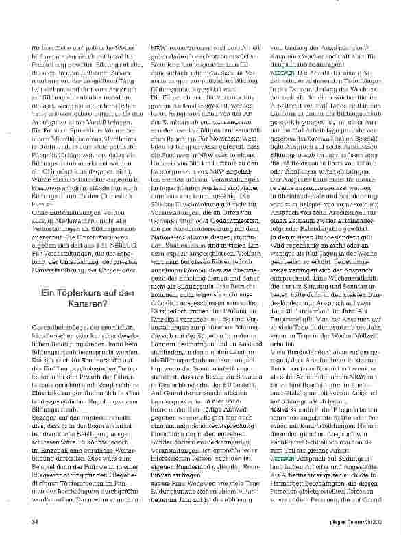 Vorschauseite 2: Wieviel Bildung steht mir zu?