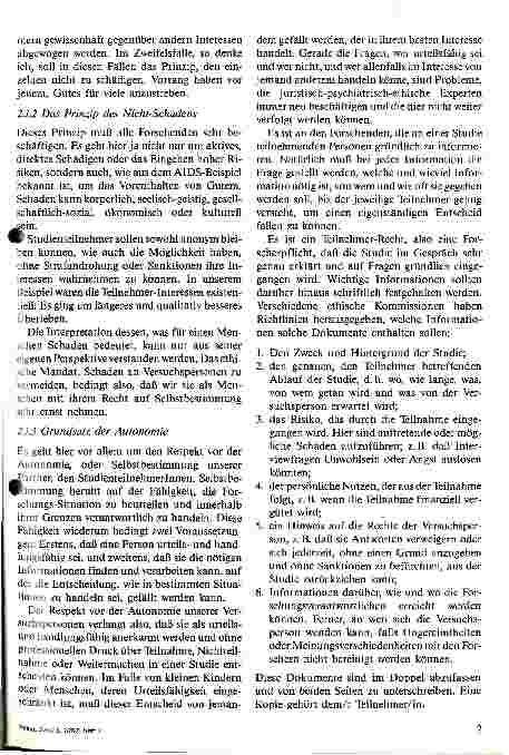 Vorschauseite 4: Ethik und Forschung