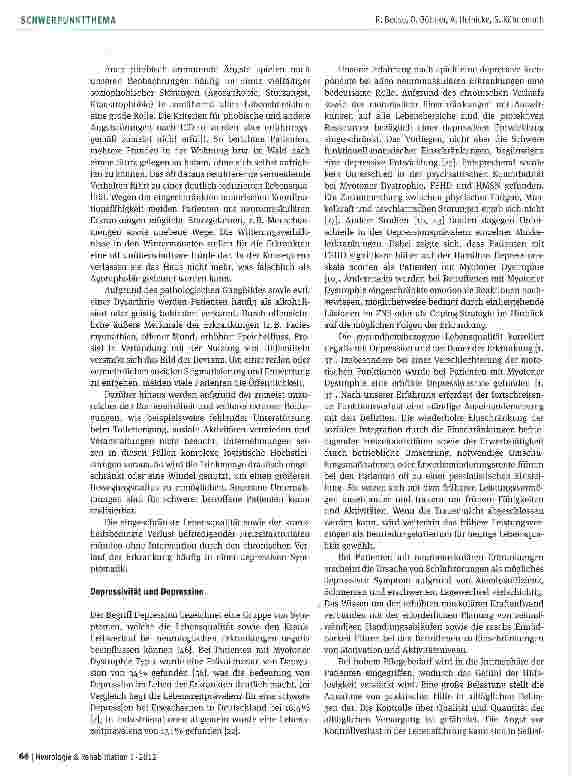 Vorschauseite 4: Aspekte der Krankheitsverarbeitung bei neuromuskulären Erkrankungen