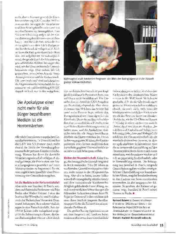 Vorschauseite 2: Kein Triple A für Rating-Agentur