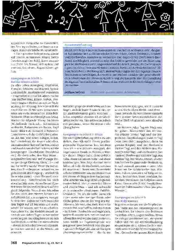 Vorschauseite 3: Die Kunst des Meditierens