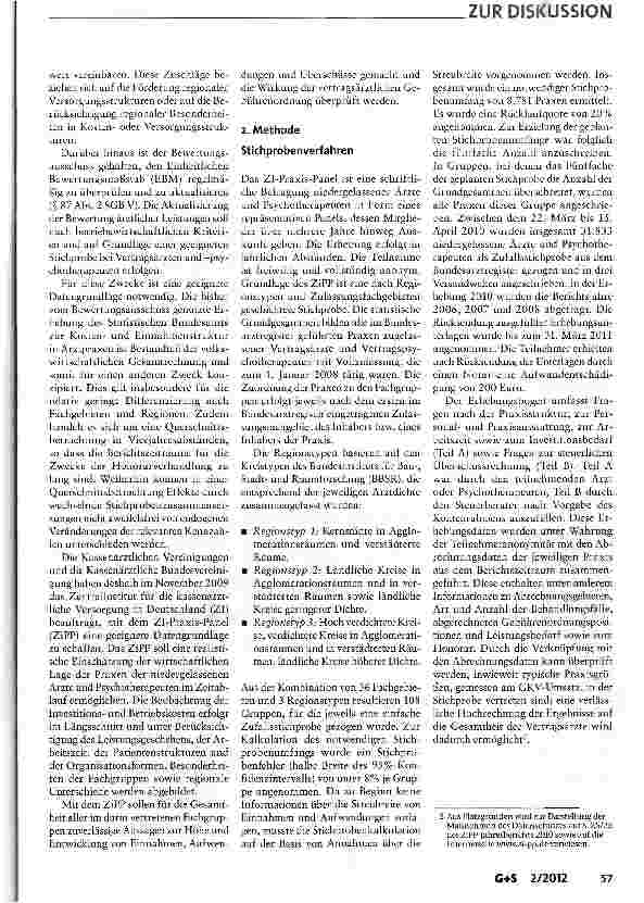 Vorschauseite 2: Wirtschaftliche Lage niedergelassener Ärzte und Psychotherapeuten in Deutschland: Kritische Entwicklung in den Einzelpraxen?