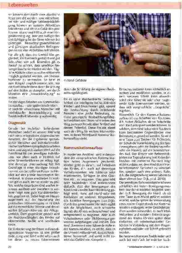 Vorschauseite 3: Taubblindheit-Hör-/Sehbehinderung