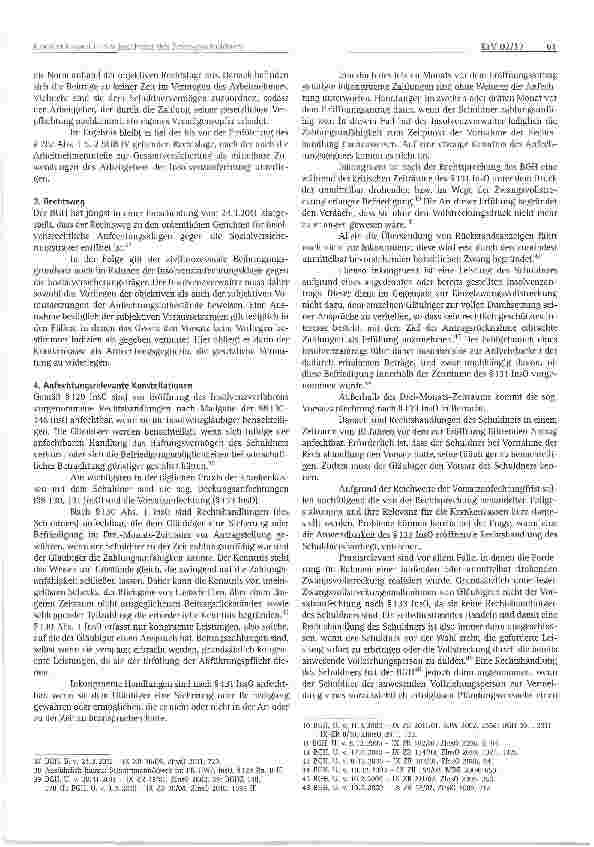 Vorschauseite 6: Krankenkassen in der Insolvenz des Beitragsschuldners