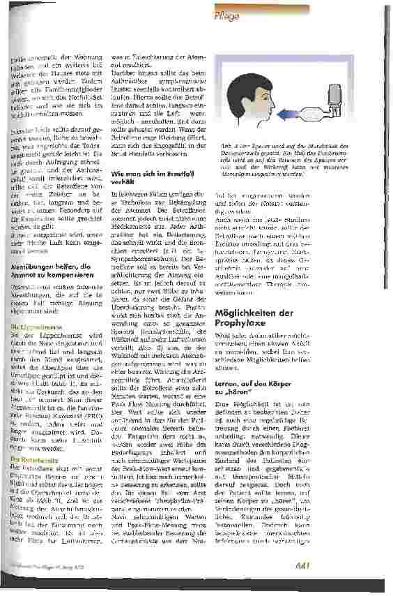 Vorschauseite 2: Der akute Asthmaanfall 1. Teil: Die Sicht der Betroffenen
