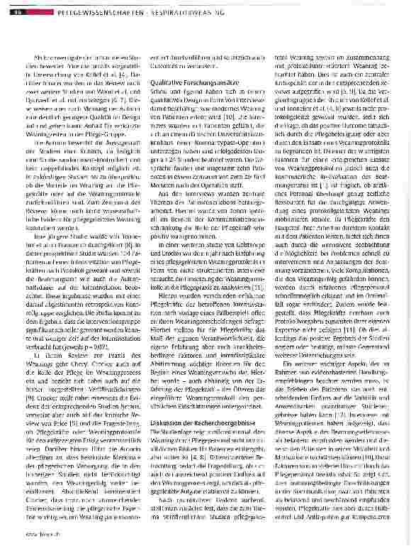 Vorschauseite 3: Respiratorweaning durch Pflegekräfte