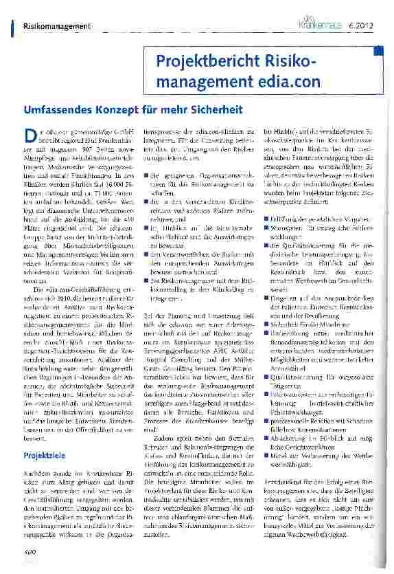 Vorschauseite 1: Umfassendes Konzept für mehr Sicherheit