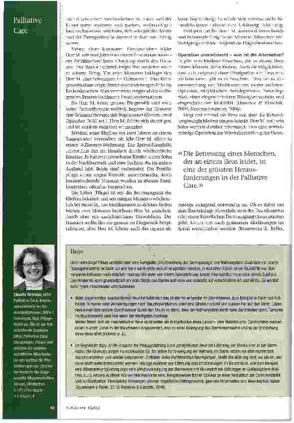 Vorschauseite 2: Ileus-was nun?