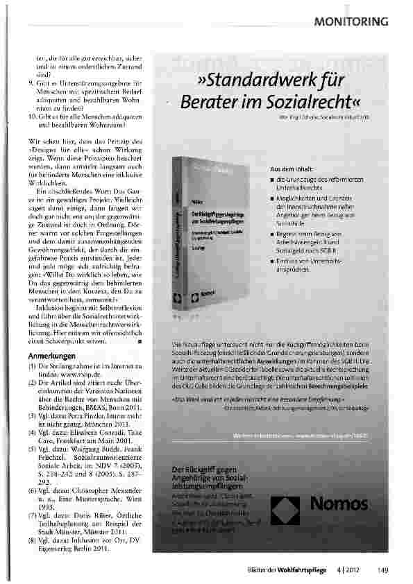 Vorschauseite 4: Die inklusive Gemeinde Eine Vision für gelingendes Leben vor Ort
