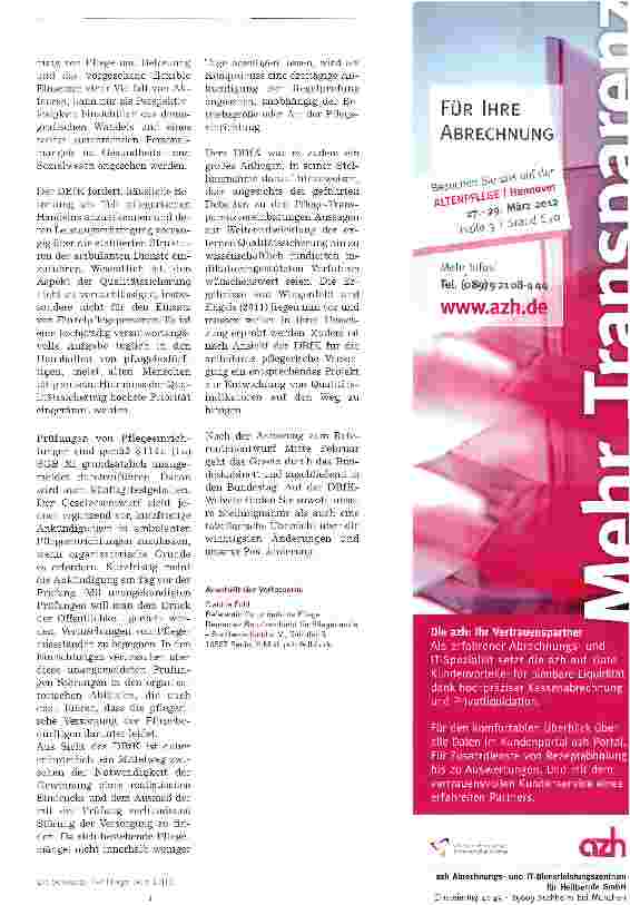 Vorschauseite 2: Reform, Reförmchen oder weder noch?