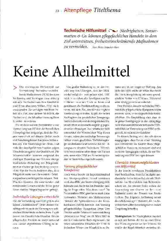 Vorschauseite 2: Keine Allheilmittel