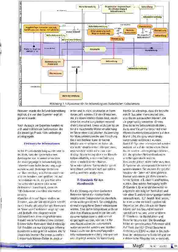 Vorschauseite 2: Verbesserte Kommunikation und Koordination in der Wundversorgung durch den elektronischen Wundbericht