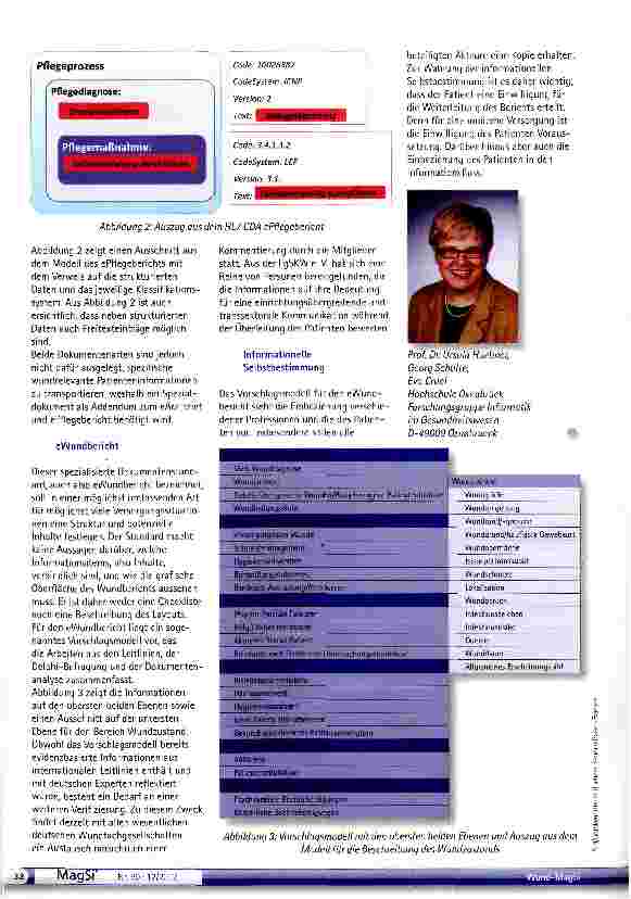 Vorschauseite 3: Verbesserte Kommunikation und Koordination in der Wundversorgung durch den elektronischen Wundbericht