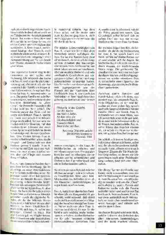 Vorschauseite 4: Die Begleitung des alten Menschen in seiner häuslichen Umgebung aus der Sicht der Gemeindekrankenschwester