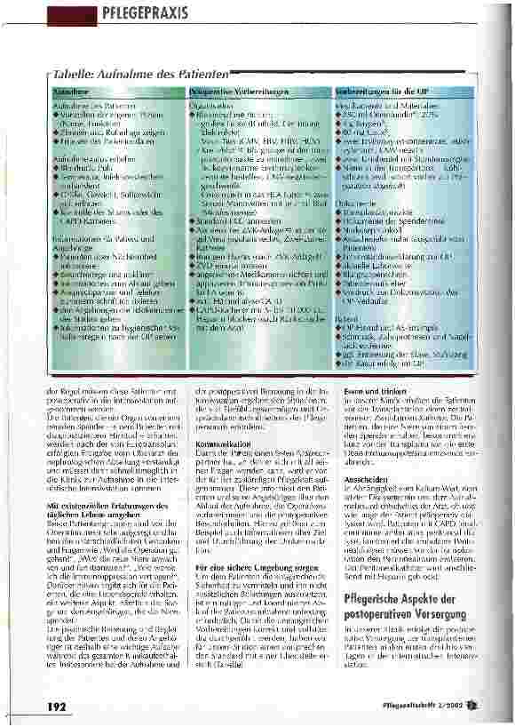 Vorschauseite 2: Geprägt durch veränderte Lebensaktivitäten