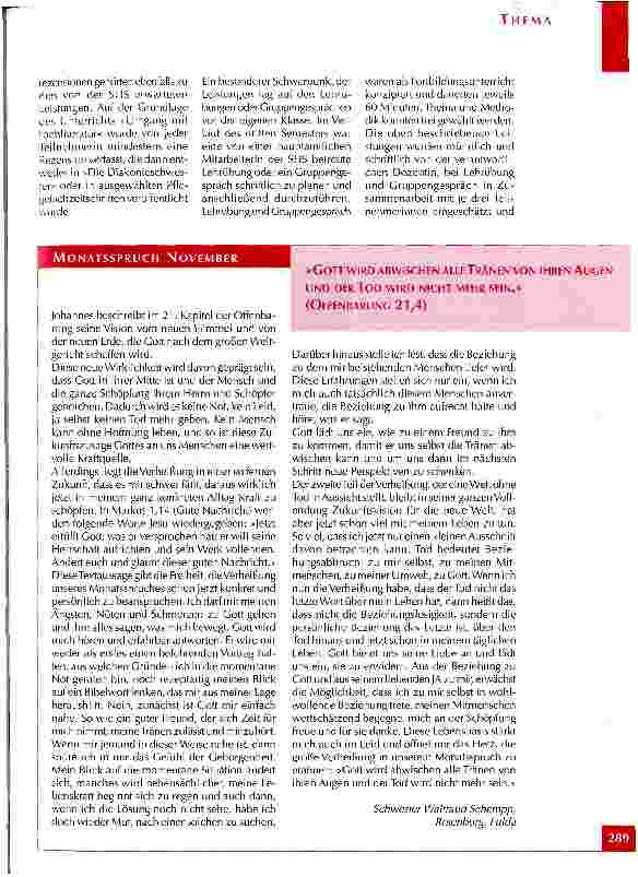 Vorschauseite 2: Chronik der Schwesternhochschule der Diakonie/Berlin Teil 3
