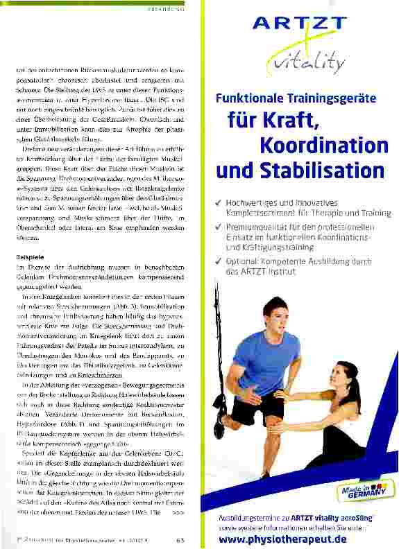 Vorschauseite 4: Rückenschmerzen aufgrund falscher Vektoren