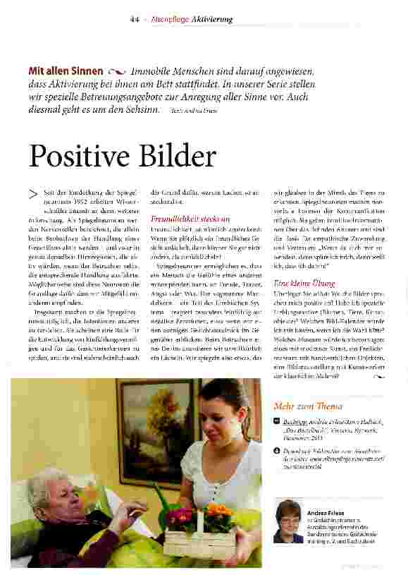 Vorschauseite 1: Positive Bilder