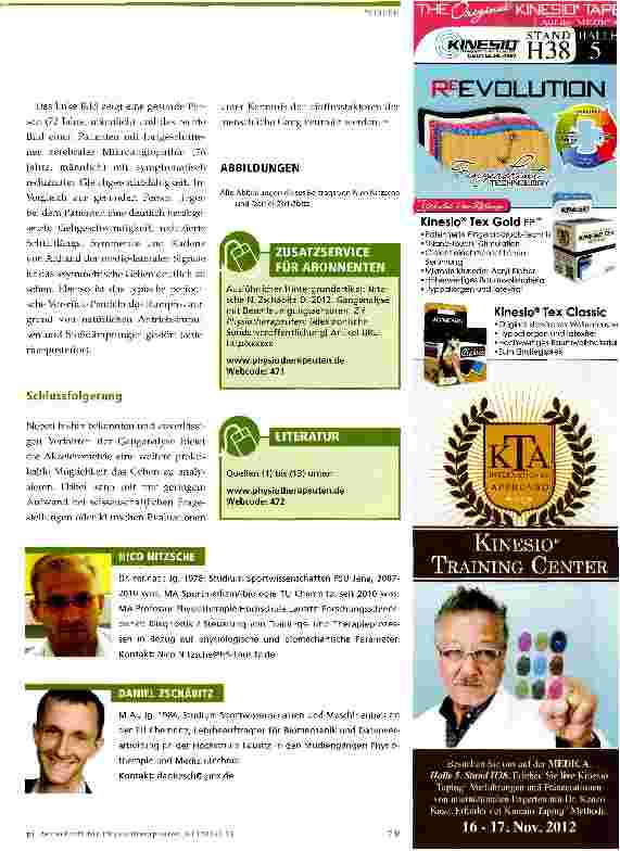 Vorschauseite 3: Ganganalyse mit Beschleunigungssensoren