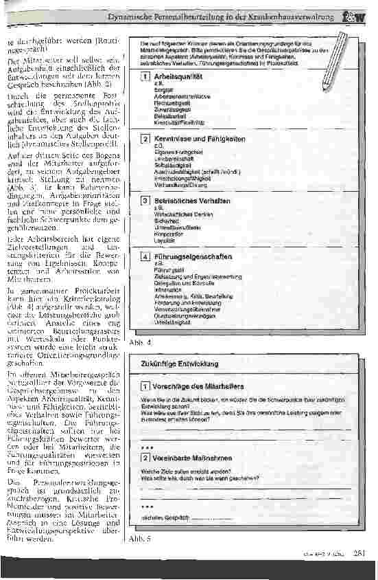 Vorschauseite 2: Dynamische Personalbeurteilung in der Krankenhausverwaltung