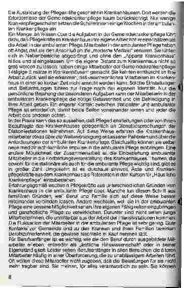 Vorschauseite 2: Die Zusammenarbeit zwischen Krankenhäusern und Sozialstationen Zusammenfassung eines Referates
