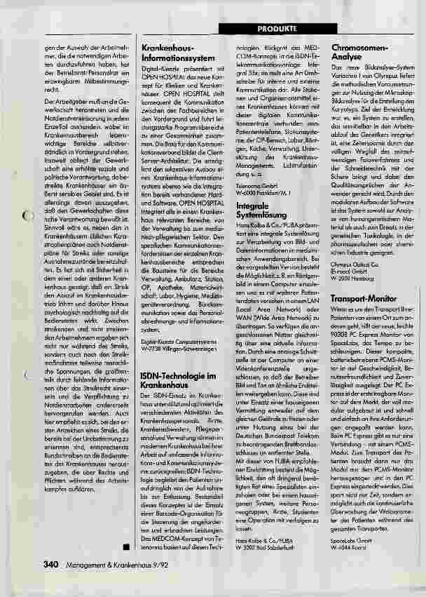 Vorschauseite 2: Der Streik in öffentlich-rechtlichen Krankenhäusern