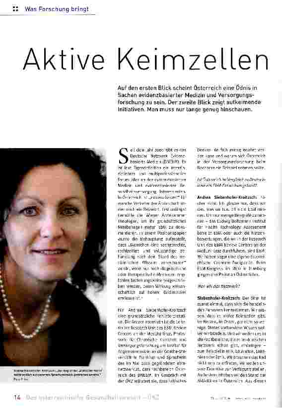 Vorschauseite 1: Aktive Keimzellen
