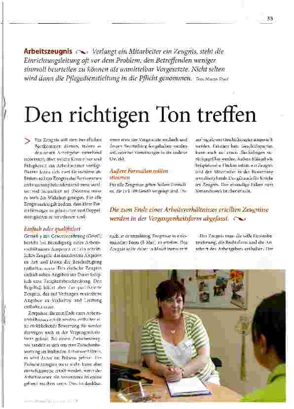 Vorschauseite 1: Den richtigen Ton treffen