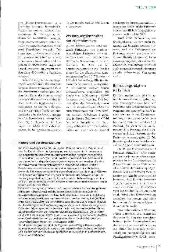 Vorschauseite 2: Arbeitsverdichtung zeigt gefährliche Folgen
