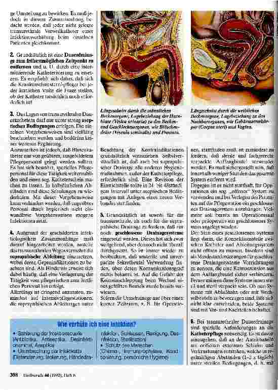 Vorschauseite 3: Hygienische Probleme bei der Katheterisierung der Harnblase