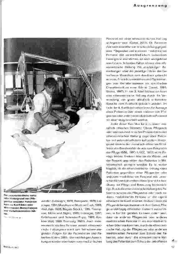 Vorschauseite 2: Rassismus und mögliche Auswirkungen auf den Spitalalltag Moralisch-ethische Überlegungen
