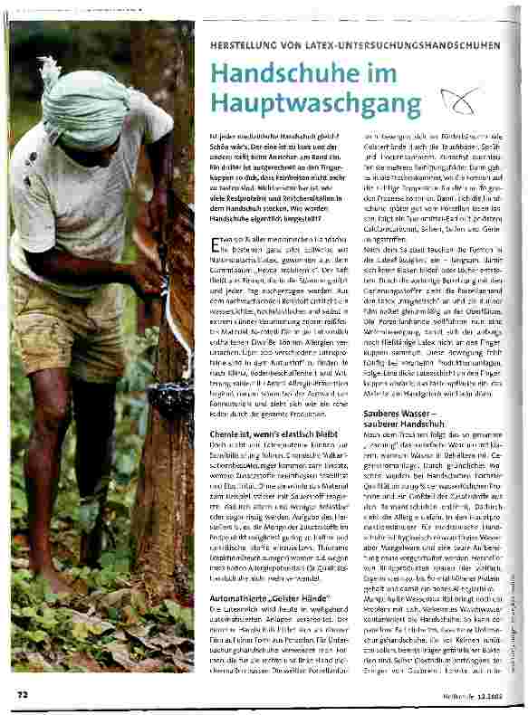 Vorschauseite 1: Handschuhe im Hauptwaschgang