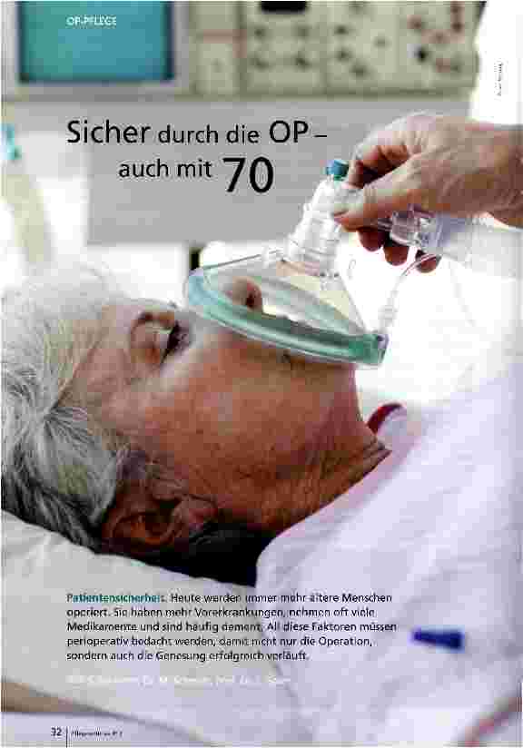 Vorschauseite 1: Sicher durch den OPauch mit 70