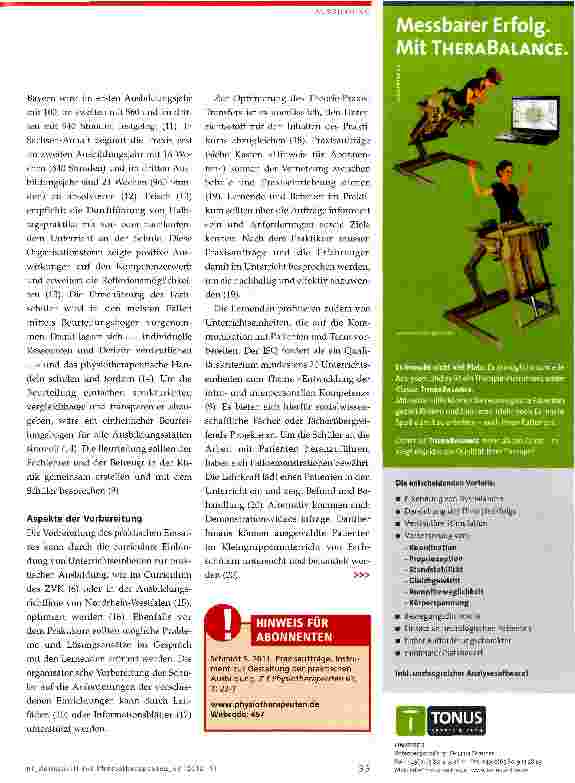 Vorschauseite 3: Praktische Ausbildung