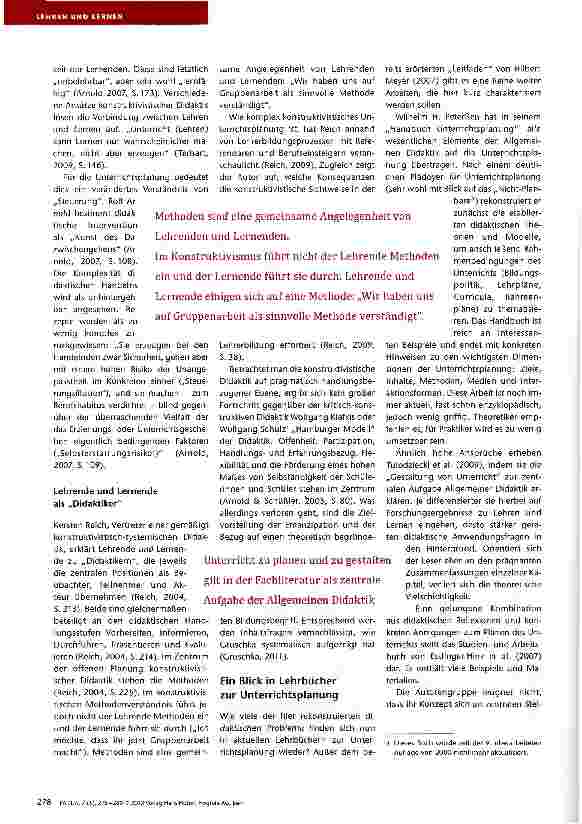 Vorschauseite 4: Zeitgemäße Unterrichtsplanung