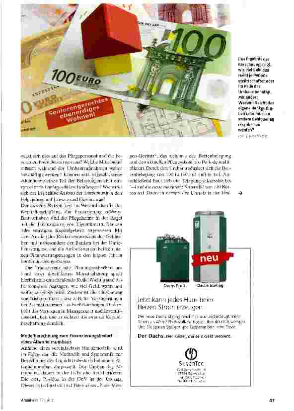 Vorschauseite 2: Wissen, wie viel Kapital für den Bau benötigt wird