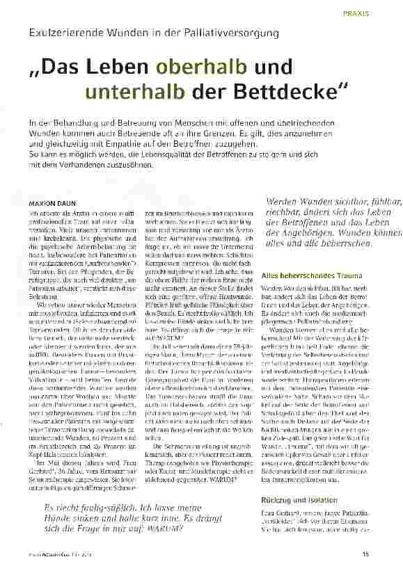 Vorschauseite 1: „Das Leben oberhalb und unterhalb der Bettdecke