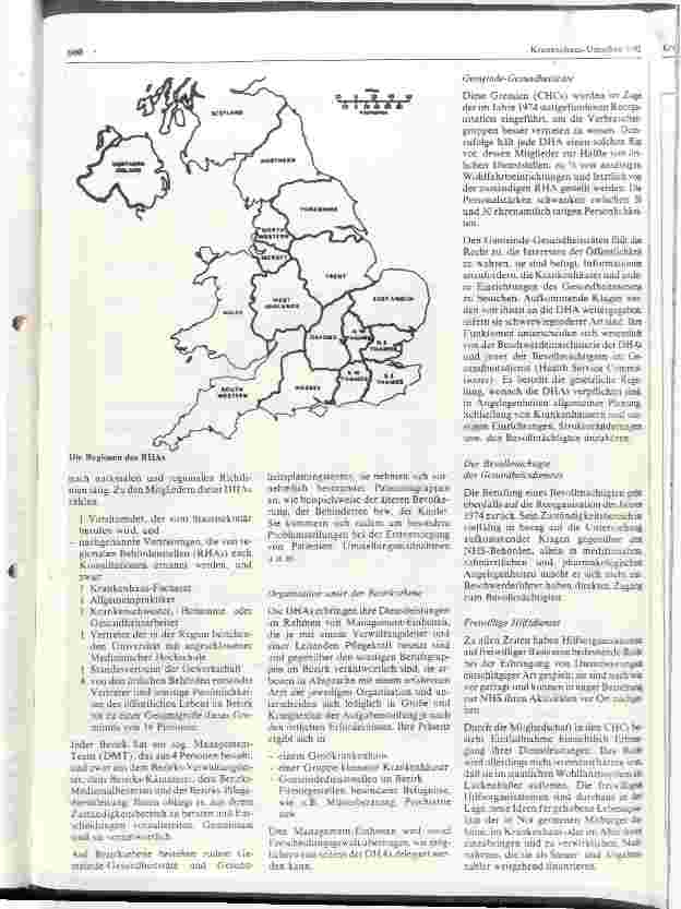 Vorschauseite 2: Study Tour 82 - Krankenhaus-Studienreise der IHF 1982 in England