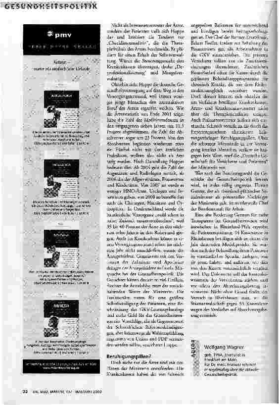 Vorschauseite 4: Kein Grund für radikale Reformen