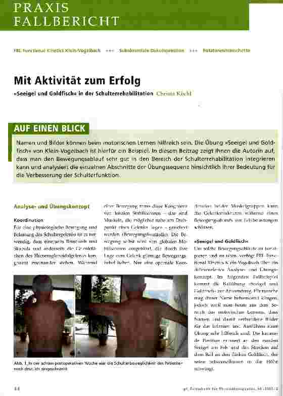 Vorschauseite 1: Mit Aktivität zum Erfolg
