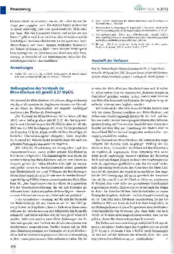 Vorschauseite 5: Kostendämpfung durch Mehr leistungsabschläge
