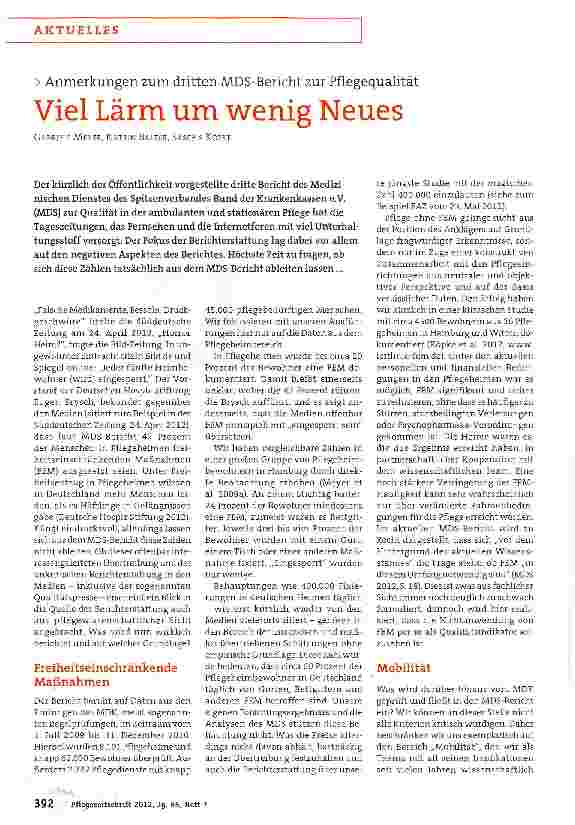 Vorschauseite 1: Viel Lärm um wenig Neues