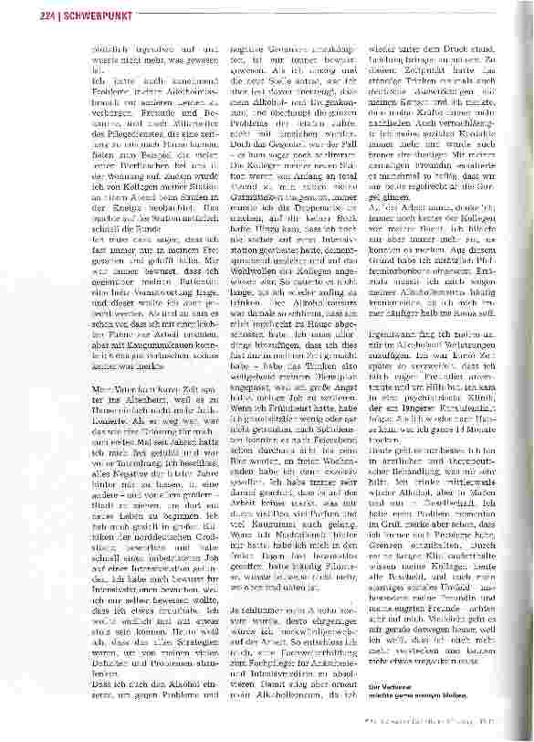 Vorschauseite 3: Je mehr ich soff, desto größer wurde mein beruflicher Ehrgeiz