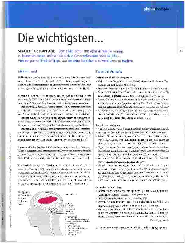 Vorschauseite 1: Die wichtigsten...